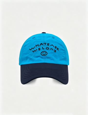 Color Block Smiley Letters Embroidery Baseball Caps MK2COW6W6HAT212