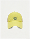 Trendy Mesh Breathable Letter Embroidery Baseball Caps MK2COW6W6HAT214