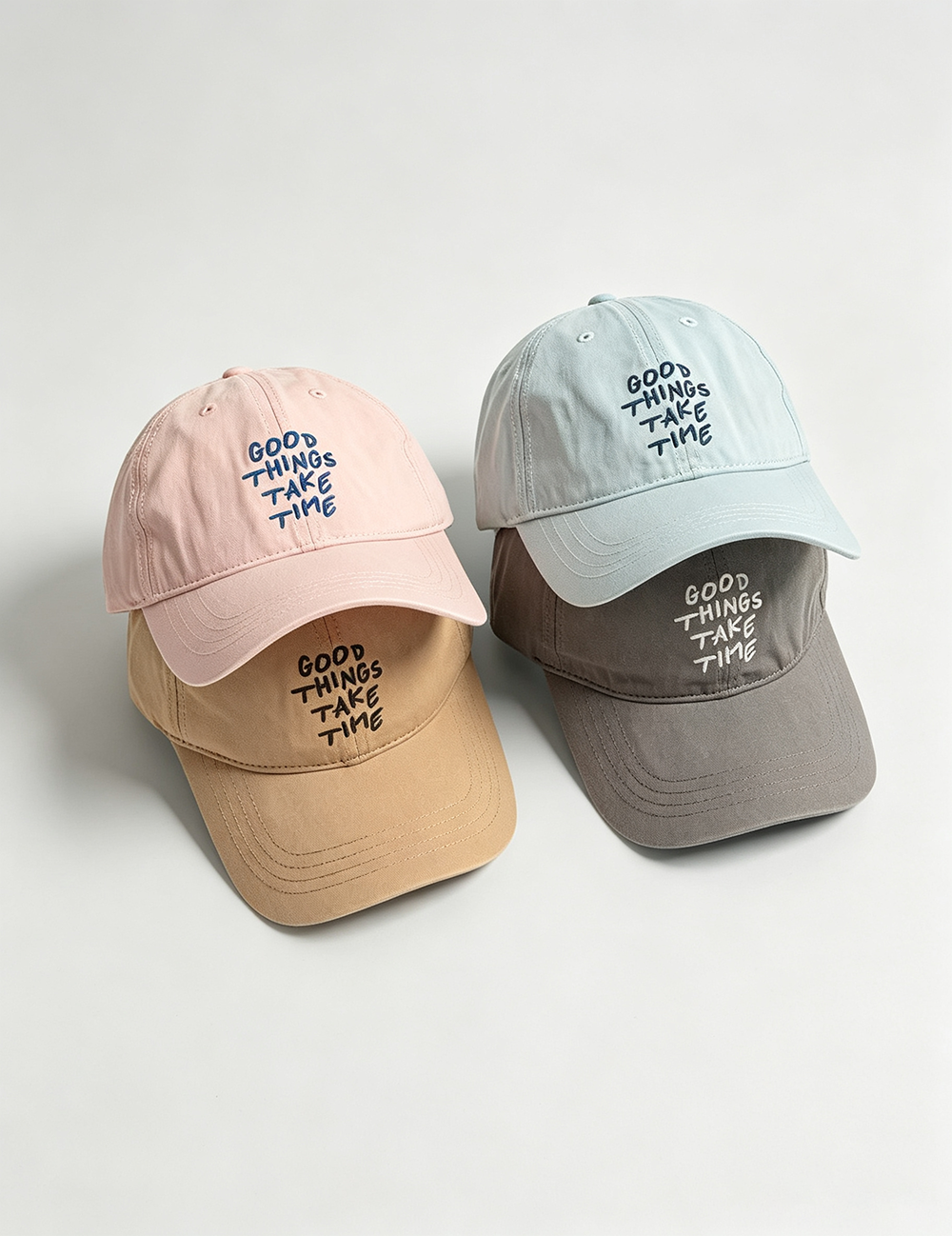 Embroidered Casual Baseball Caps - DippedShop Wholesale - #8195
