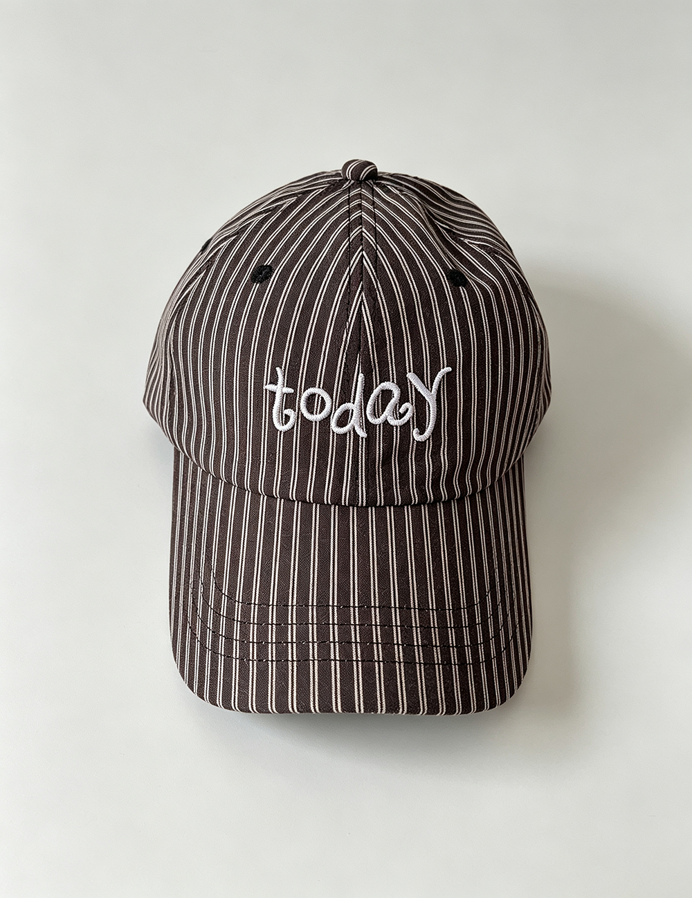 Striped Embroidery Baseball Caps - DippedShop Wholesale - #1523