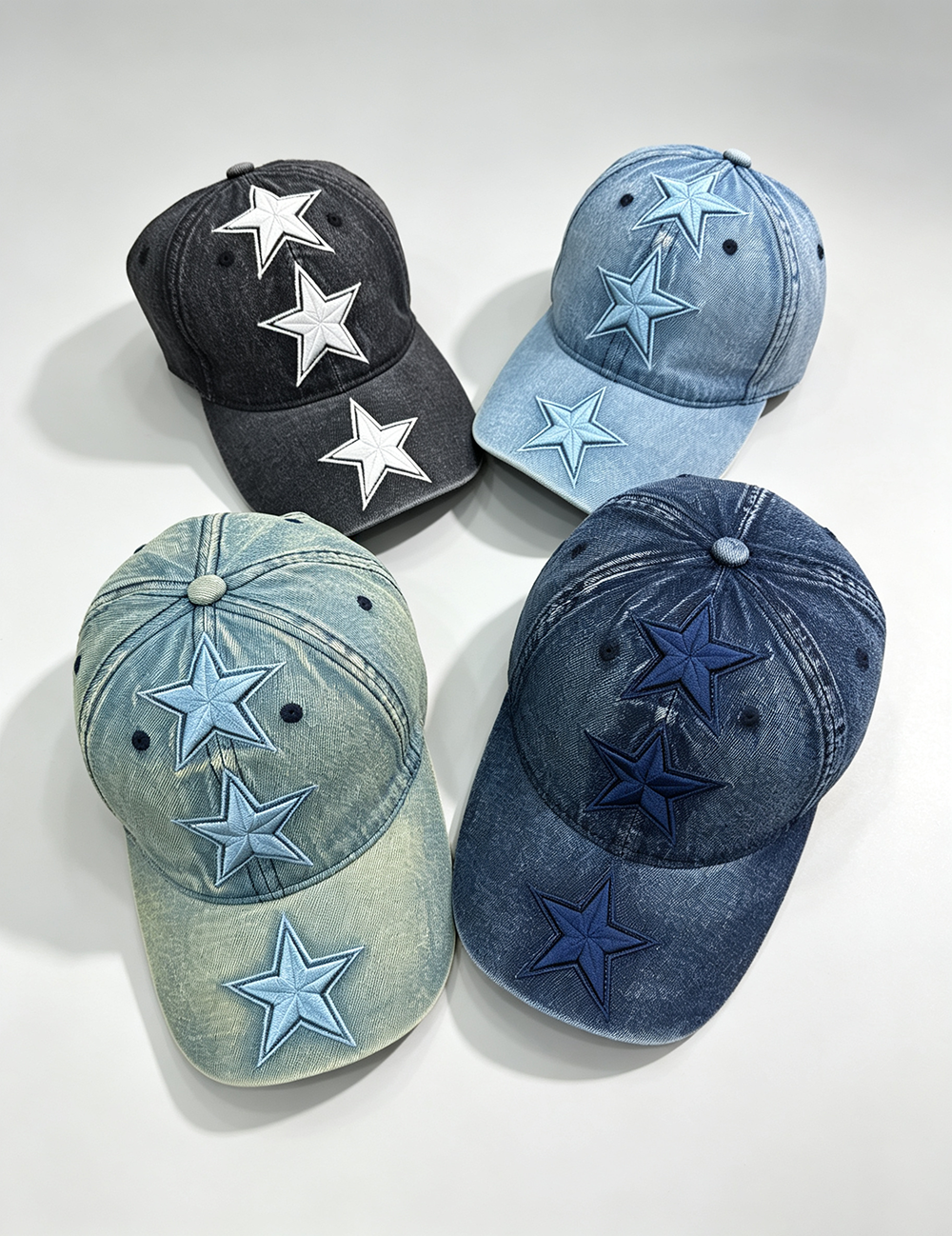 Wide Brim Baseball Cap - DippedShop Wholesale - #7523