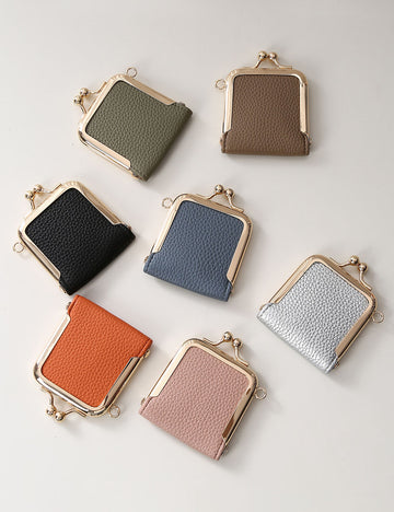Mini Solid Color Twist Lock Coin Purse 6S10BWB143