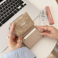 Stylish Metal Rivet PU Coin Purse Wallet 6S10BWB146