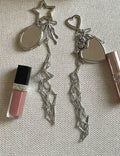 Metal Star Net Bag Pendant Keychain Bag Charms 6W10BBC333