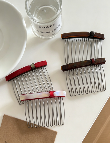 Acetate Flyaway Hair Taming Hair Comb Clip MK2MBEP6W6HPN11