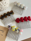 Heart-shaped Hair Comb Clip MK2MBEP6W6HPN13