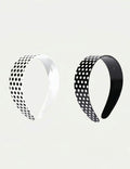 Minimalist Polka Dots Acetate Wide Headband MK2PIM6W6HBD61