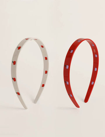 Sweet Color Block Apple Pattern Acetate Headband MK2PIM6W6HBD66