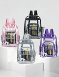 Minimalist Transparents PVC Waterproof Backpack 6S10BBG1477