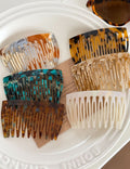 Tortoiseshell Pattern Wide Tooth Hair Comb  MK2PPEP6W6HPN15