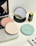 Minimalist Solid Color Round Fold Makeup Mirror MK2PPFN6CT5MR52