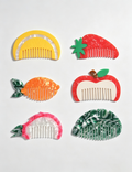 Cute Fruit Shape Portable Hair - DippedShop Wholesale - #5971