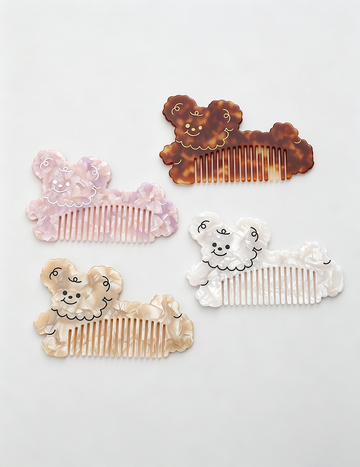 Cute Teddy Dog Shape Marble Ac - DippedShop Wholesale - #1171