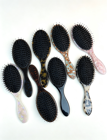 Acetate Bristle Hair Air Oval Cushion Combs MK2PPM6CT5CB29