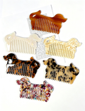 Hollow Puppy Shape Acetate Hair Combs MK2PPM6CT5CB41