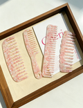 Chic Square Wide Teech Acetate Hair Combs MK2PPM6CT5CB42