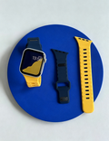 Irregular Solid Color Silicone Watch Band 6W6JWA144