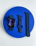 Irregular Solid Color Silicone Watch Band 6W6JWA144
