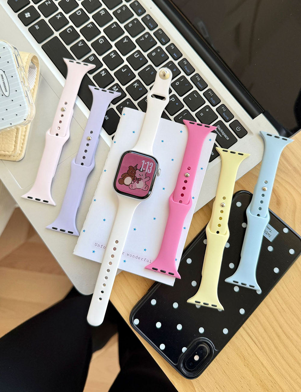 Slim Silicone Watch Band - DippedShop Wholesale - #2819
