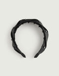 Minimalist Solid Color Rhinestones Twist Headband MK2SPM6W6HBD18