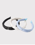 Stylish Solid Color Pearl Statement Headband MK2SPM6W6HBD24