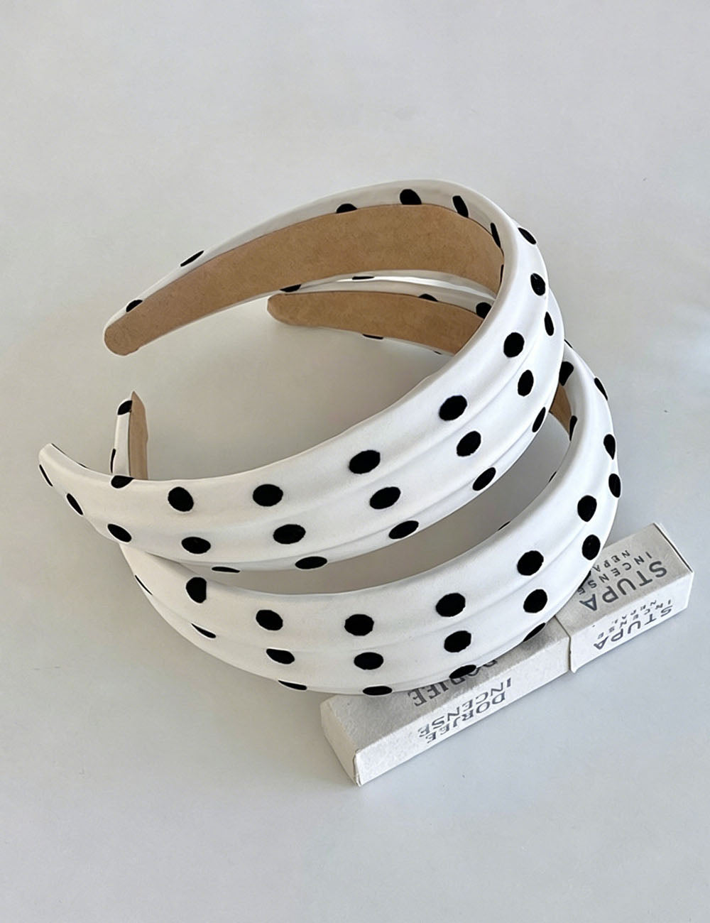 Stylish Color Block Polka Dots Bump Hairband MK2SPM6W6HBD28