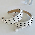 Stylish Color Block Polka Dots Bump Hairband MK2SPM6W6HBD28