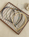 Vintage Leopard Pattern Non Slip Acetate Headband MK2SPM6W6HBD36