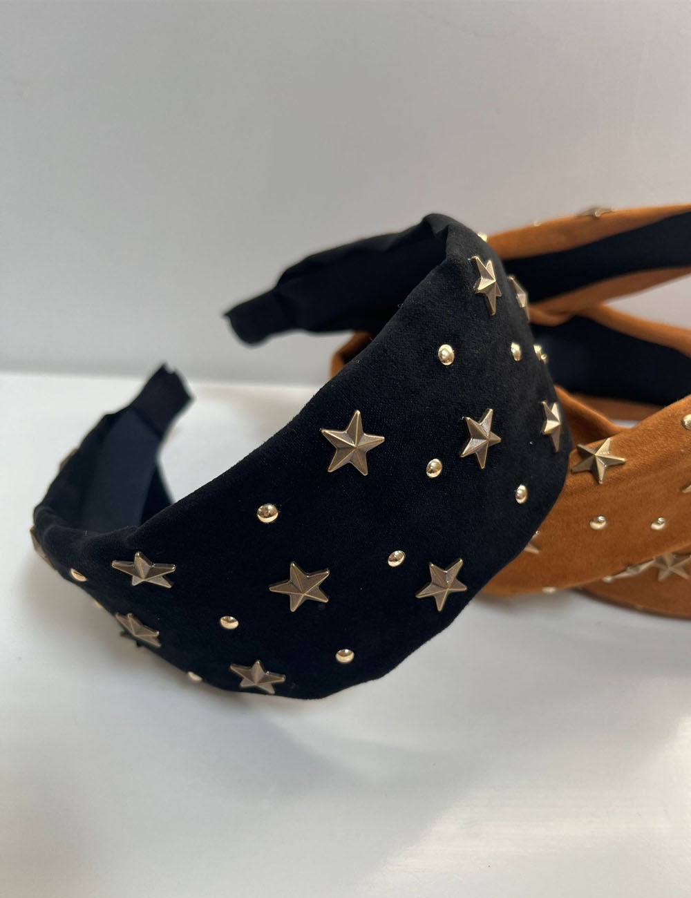 Vintage Star Rivet Non Slip Wide Headband MK2SPM6W6HBD39