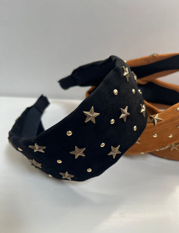 Vintage Star Rivet Non Slip Wide Headband MK2SPM6W6HBD39