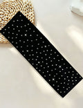 Stylish Solid Color Sparkling Diamonds Wide Headband MK2SPM6W6HBD45