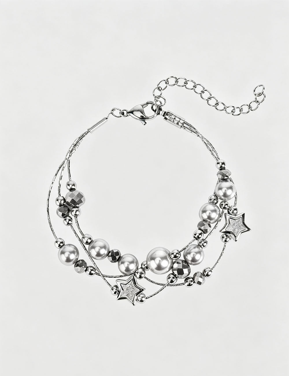 Multi-Layered Pearl Bracelet - DippedShop Wholesale - #5379