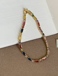 Fashion Colorful Cubic Zirconia Link Chain Bracelet 6W6JBR385