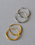 Minimalist Metal Hoop Earrings - DippedShop Wholesale - #0899