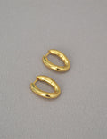 Twist Gold Hoop Earrings - DippedShop Wholesale - #2851