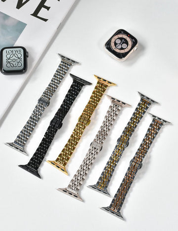 Minimalist Stainless Steel Slim Watch Band 6W6JWA85