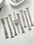 Slim Starlight Stainless Steel Metal Watch Band 6W6JWA86