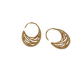 Multi-Layer Chain Hoop Earrings - DippedShop Wholesale - #4355