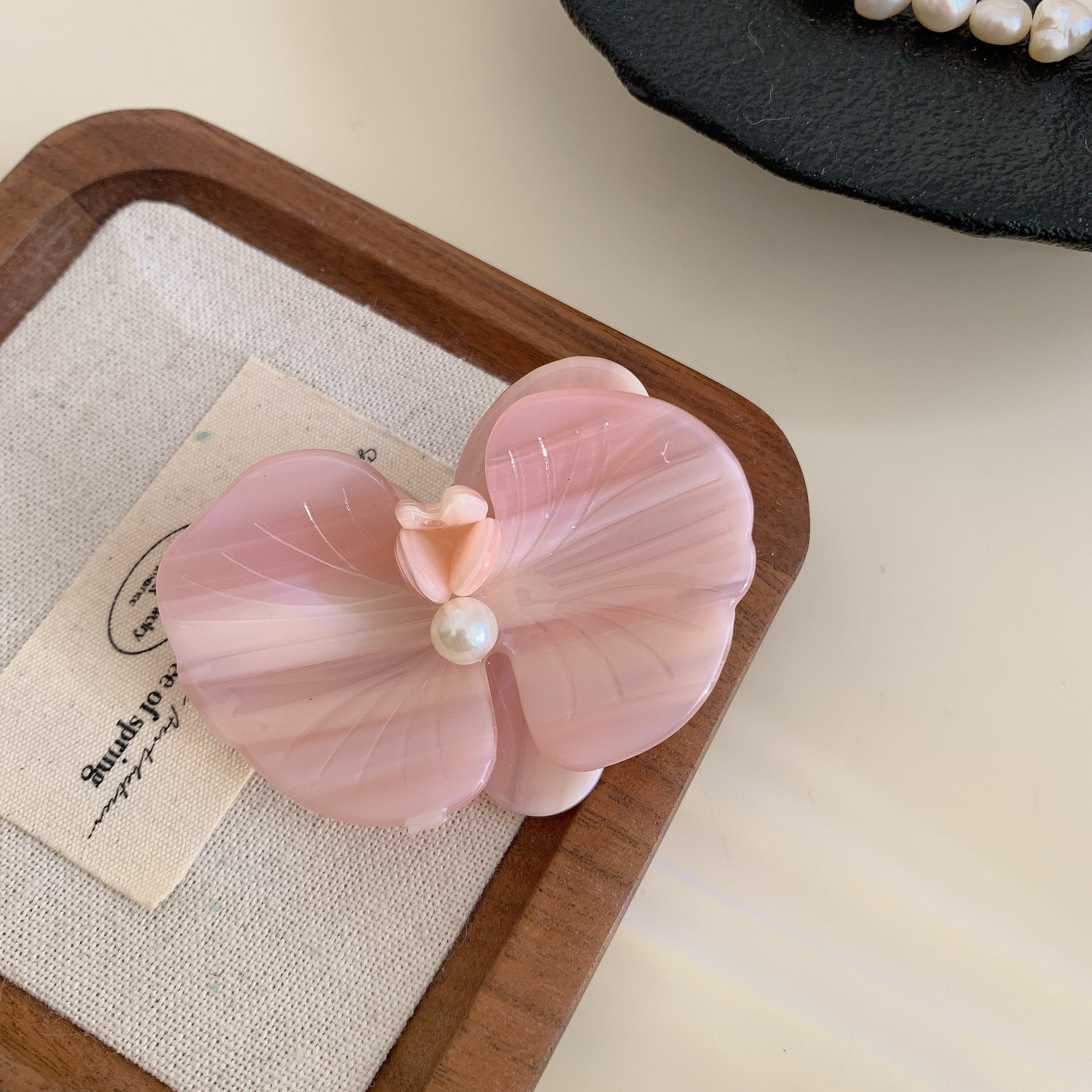Orchid Pearl Hair Clips - DippedShop Wholesale - #2963