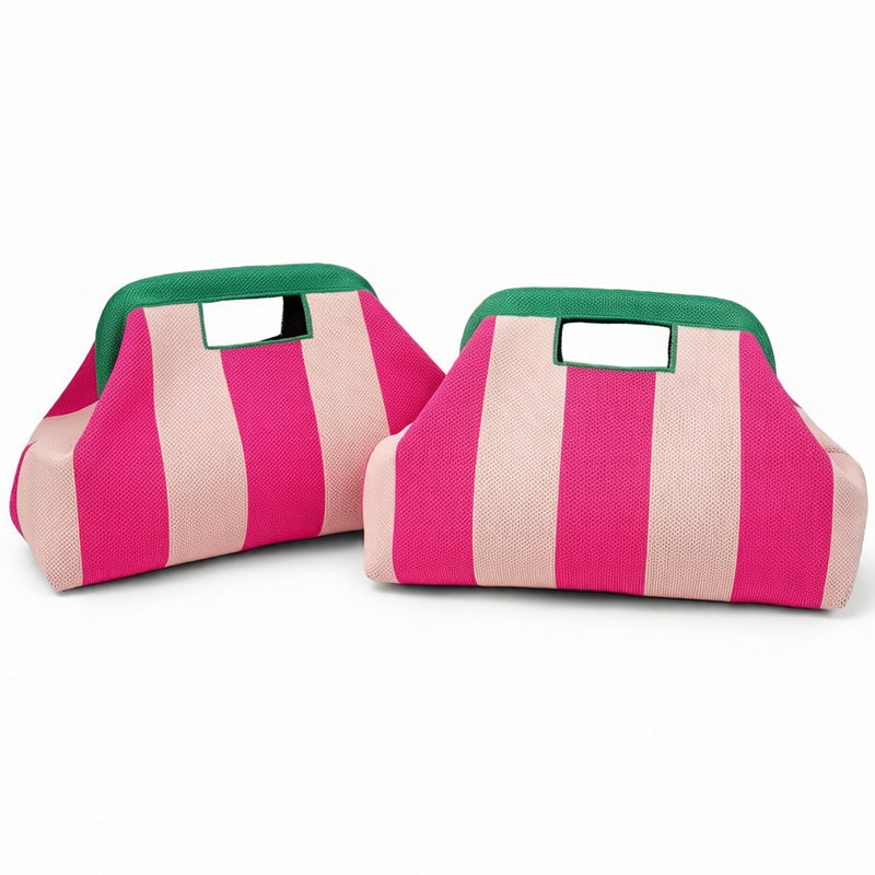 Woven Knit Handbag - DippedShop Wholesale - #3027