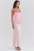 Sexy Strapless Fishtail Maxi Dress - DippedShop Wholesale - #6531