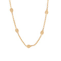 Sporty Style Tennis Racket Ball Charm Necklace 6W6JNC415L