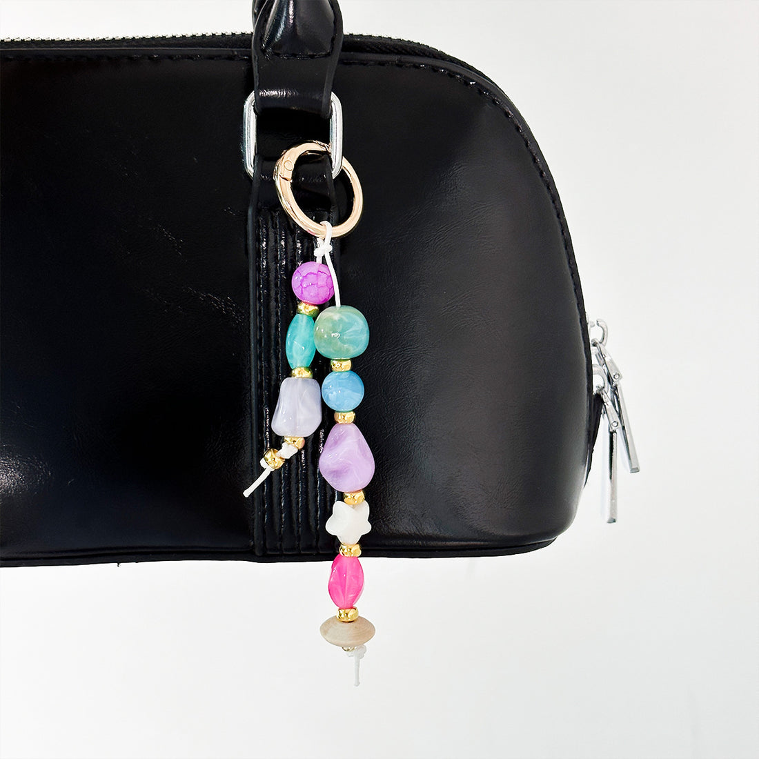 Beaded Keychain Bag Charm - DippedShop Wholesale - #9139