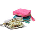 Solid Color Square Shape Tassel Jewelry Organizer Bag 8CW6BOB296L