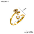 Simple Gold Plated Rhinestone - DippedShop Wholesale - #2163