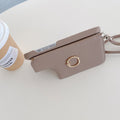 Solid Color Faux Leather Crossbody Wallet iPhone Case 6Z13HPC200