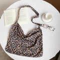 Vintage Leopard Print Large Capacity Crossbody Bag MK2BLW6W10BBG588