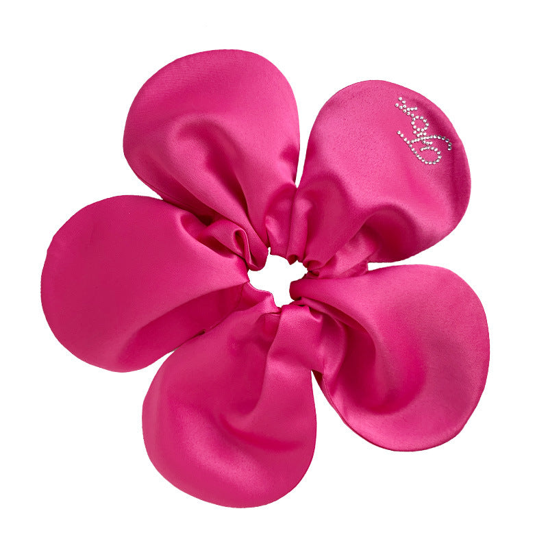Flower Stretchy Hair Scrunchie - DippedShop Wholesale - #0803