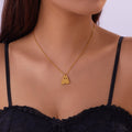 Simple Halloween Pumpkin Ghost Choker Necklace 6W6JNC613