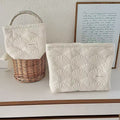 Minimalist Portable Quilted Shell Cosmetic Bag MK2BW6W10BOB421